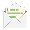 message in envelope